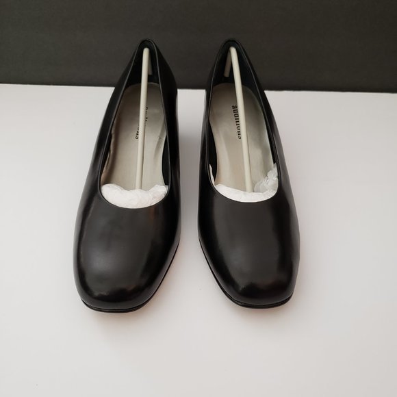 Auditions 10 EEEE Narrow Classy black pumps NEW - Picture 4 of 10